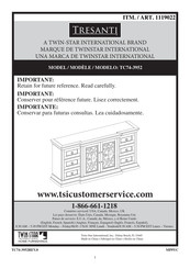 Twin-Star International TRESANTI 1119022 Mode D'emploi