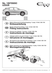 ConWys AG 12670505C Instructions De Montage