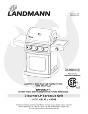 Landmann 42209 Mode D'emploi