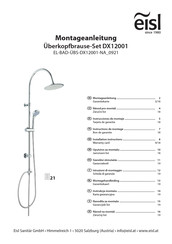 eisl DX12001 Instructions De Montage