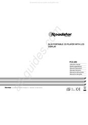 Roadstar PCD-290 Manuel D'instructions