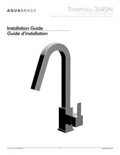 aquabrass Tiramisu 3145N Guide D'installation