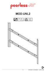 peerless-AV MOD-UNL2 Mode D'emploi