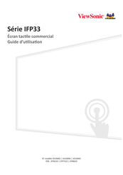 ViewSonic IFP8633 Guide D'utilisation