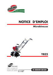 BEAL YB22 Notice D'emploi