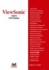 ViewSonic VA916 Guide De L'utilisateur