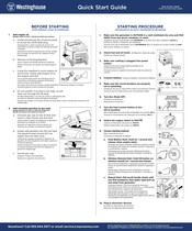 Westinghouse iGen4500c Guide De Démarrage Rapide