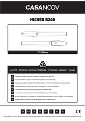 Casanoov HICKER B200 Instructions D'installation