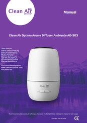 Clean Air Optima AD-303 Mode D'emploi