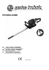 Elem Garden Technic THT26RH-AVMB Traduction Des Instructions Originales