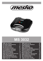 Mesko MS 3032 Mode D'emploi