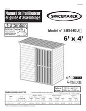 Spacemaker SBS64EU Manuel De L'utilisateur Et Guide D'assemblage