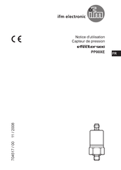 IFM Electronic efector500 PP00XE Notice D'utilisation