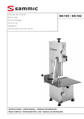 Sammic SH-182 Mode D'emploi