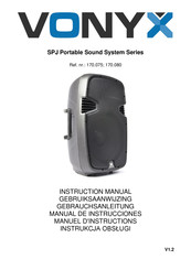 Vonyx SPJ-PA912 Manuel D'instructions
