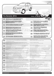 ECS Electronics KI-069-BH Instructions De Montage