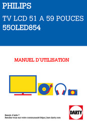 Philips 65OLED854 Mode D'emploi