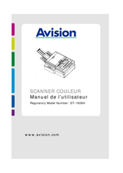 Avision DT-1608H Manuel De L'utilisateur