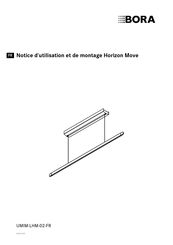 bora Horizon Move Notice D'utilisation Et De Montage