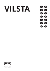 IKEA VILSTA Manuel D'installation
