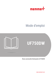 Memmert UF750DW Mode D'emploi
