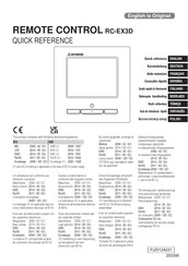 Mitsubishi Heavy Industries RC-EX3D Aide-Mémoire