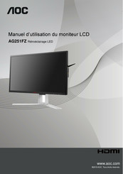 AOC AG251FZ Manuel D'utilisation