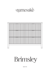 namesake Brimsley M26716 Instructions De Montage