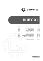 Gumotex Ruby XL Manuel De L'utilisateur