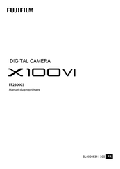 FujiFilm X100VI Manuel Du Propriétaire
