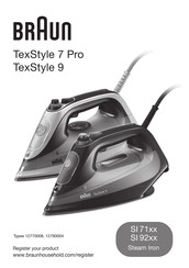 Braun TexStyle 7 Pro SI71 Serie Mode D'emploi
