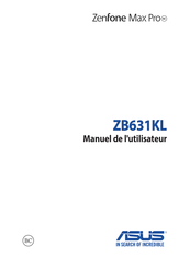 Asus ZenFone Max Pro M2 Manuel De L'utilisateur