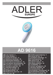 Adler europe AD 9616 Mode D'emploi