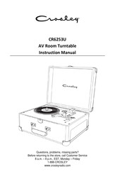 Crosley CR6253U Manuel D'utilisation