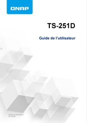 Qnap TS-251D Guide De L'utilisateur