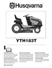 Husqvarna YTH183T Manuel D'instructions