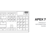 STEELSERIES APEX Guide D'informations