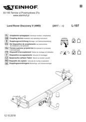 Trail-Tec L-107 Notice De Montage Et D'utilisation