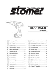 Stomer Professional SAD-18Nx2-D Mode D'emploi