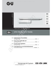 G-U OTS 736 BG Instructions De Montage