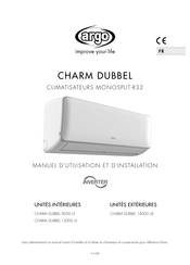 Argo CHARM DUBBEL Serie Manuel D'utilisation Et D'installation