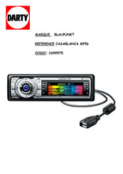 Blaupunkt 7 646 580 310 Notice D'emploi