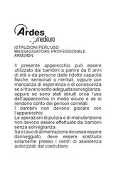 ARDES Medicura ARM240N Mode D'emploi