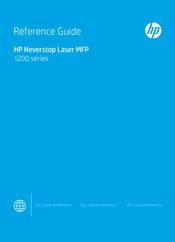 HP Neverstop Laser MFP 1200 Série Guide De Référence