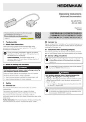 HEIDENHAIN AK LIC 411V Instructions D'utilisation