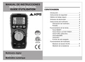 KPS MT900 Guide D'utilisation