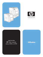 HP Color LaserJet 3550 Série Guide D'utilisation