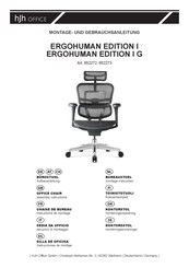 hjh OFFICE ERGOHUMAN EDITION I 652272 Instructions De Montage