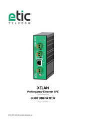 Etic Telecom XELAN BP210 Guide Utilisateur