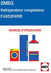 Smeg FAB32RWH5 Manuel D'utilisation